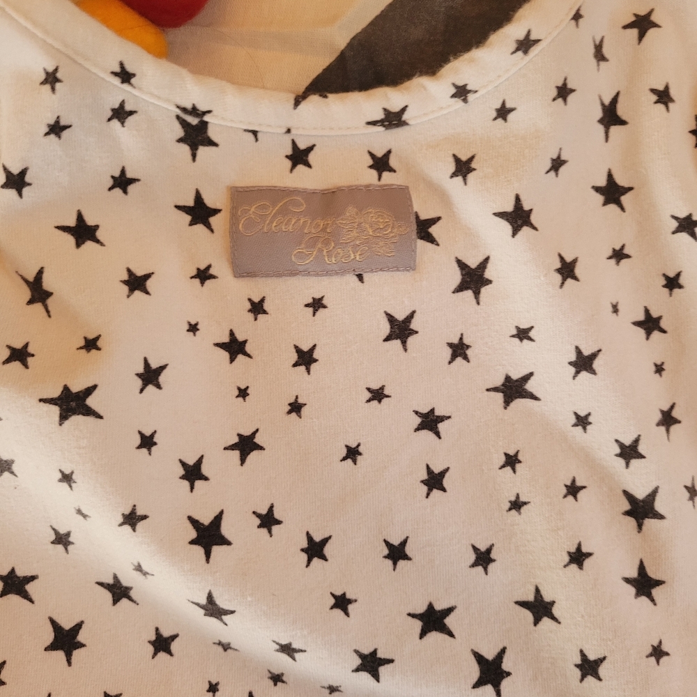 Moon & stars with black cats Halloween Eleanor Rose dress - Picture 2 of 2